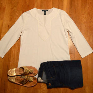 Cotton Ralph Lauren Tunic Top Size S